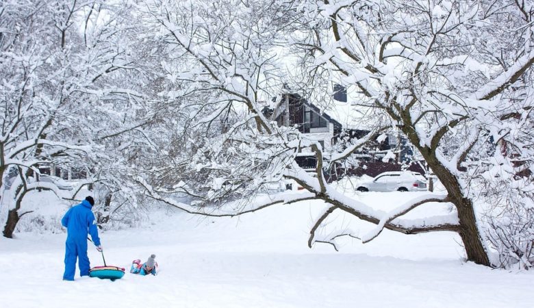 Family-Snow-Snowman-Fun-Nature-Cold-Happy-White