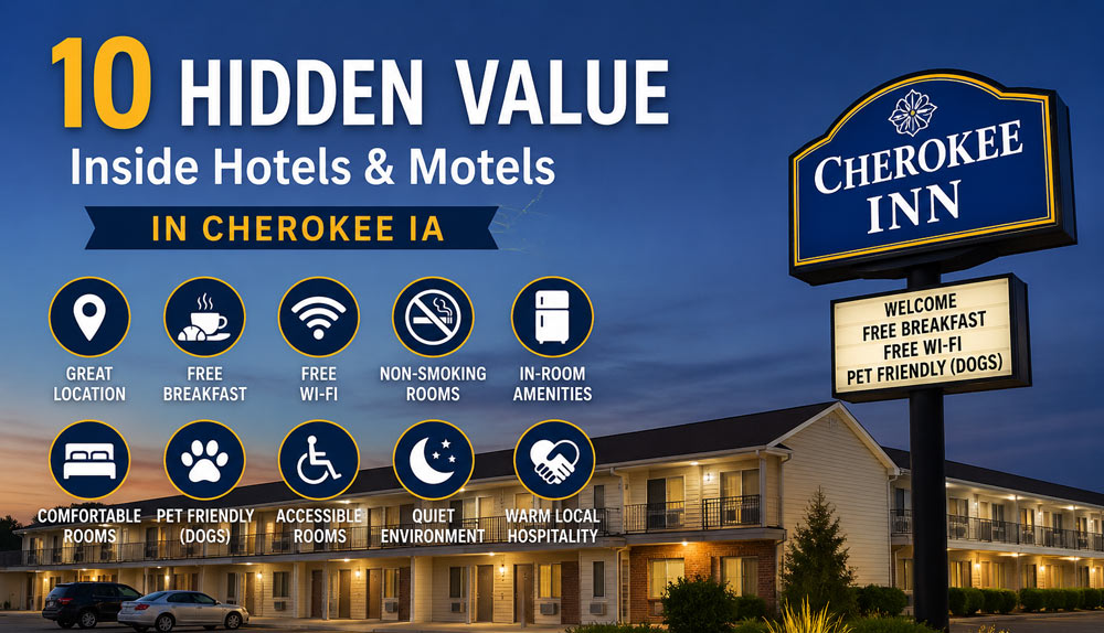 Hidden Value Inside Hotels and Motels in Cherokee IA